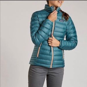 [NEW] Patagonia Women’s Down Jacket Tasmanian Teal